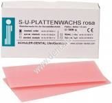 S-U-PLATTENWACHS rosa (500g)