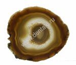 Achatscheibe 135x130mm